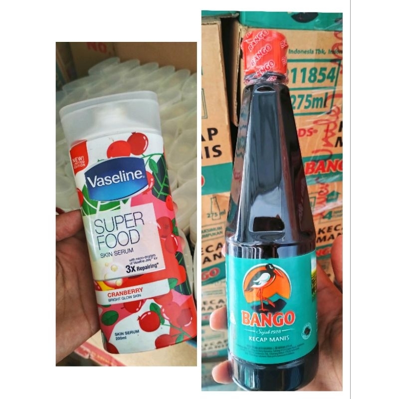 

Paket 3 kecap + 2 vaselin