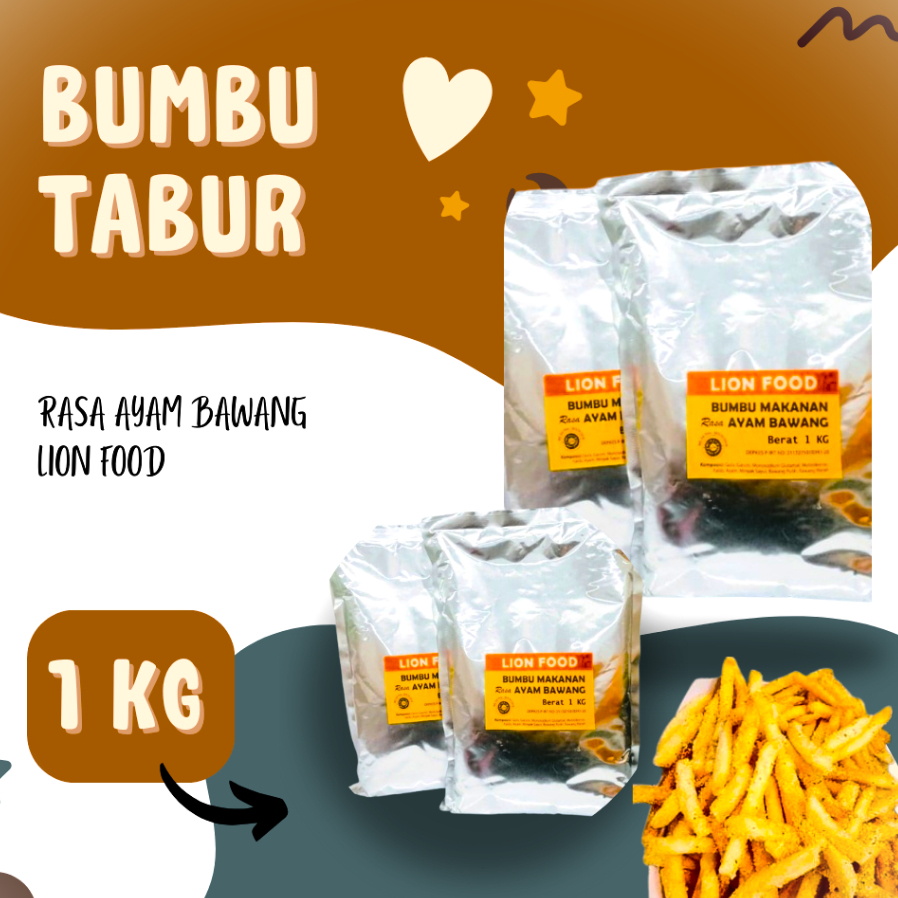 

Bumbu Tabur LION FOOD 1 Kg