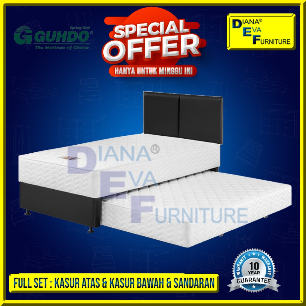Guhdo 2in1 New Prima Kasur Springbed