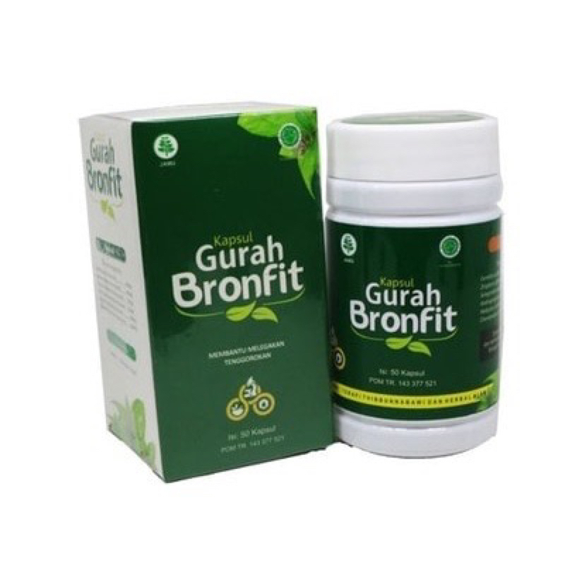 NATURAFIT Kapsul Gurah Bronfit Asli Murah Original