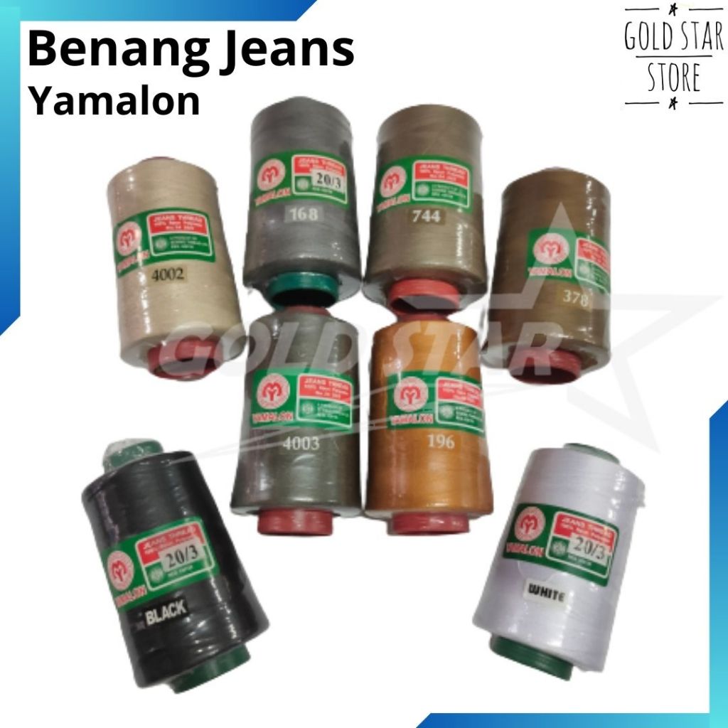Benang Jeans Benang Jahit Levis Yamalon 20/2 20/3 Benang Jin Size 24 8