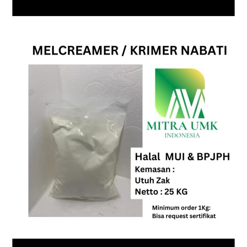 

MELCREAMER Krimer Nabati HALAL 25kg