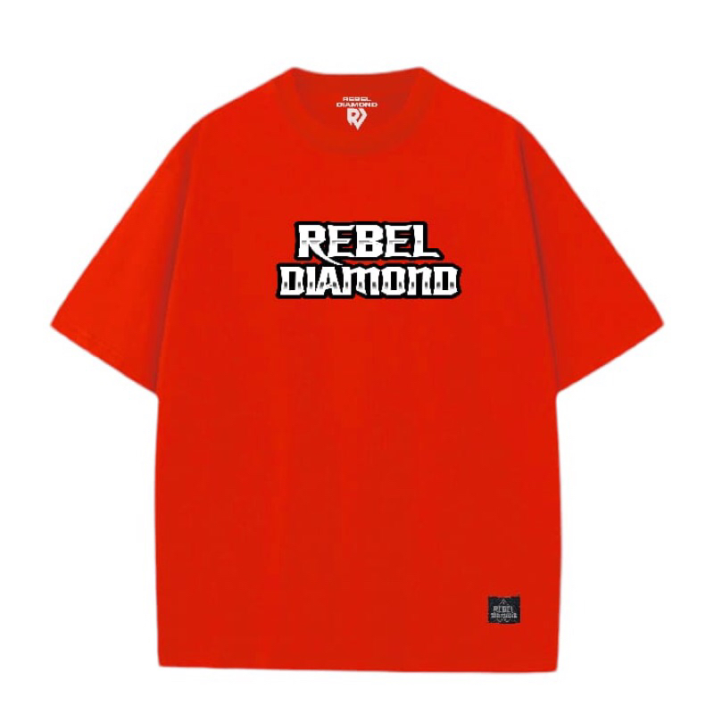 REBEL DIAMOND TSHIRT | KAOS REBEL DIAMOND | FREE STICKER