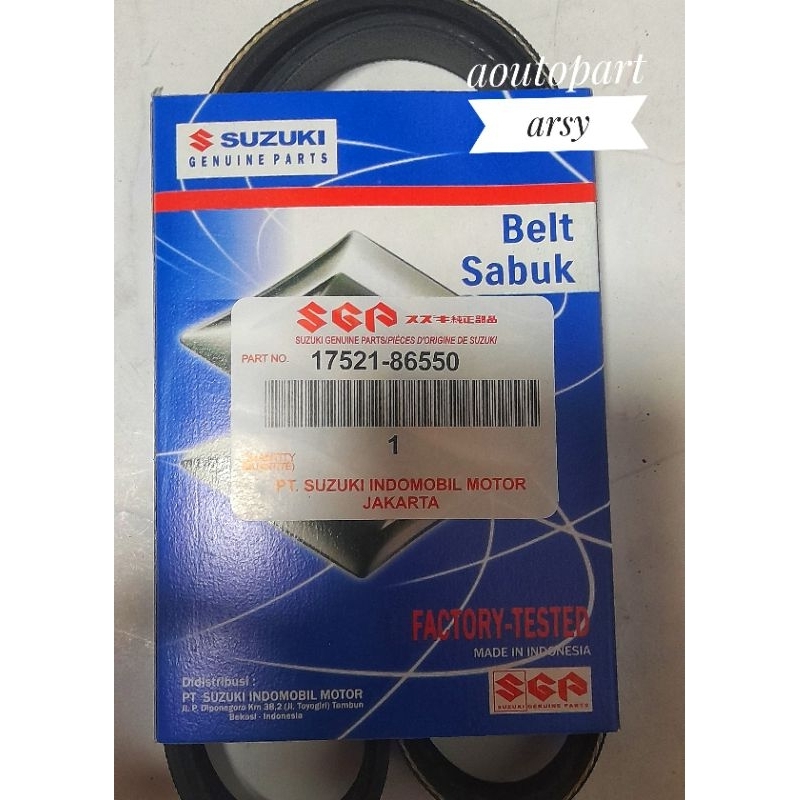 FAN BELT / TALI KIPAS MOBIL SUZUKI FUTURA 17521-86550 ( 4PK815)