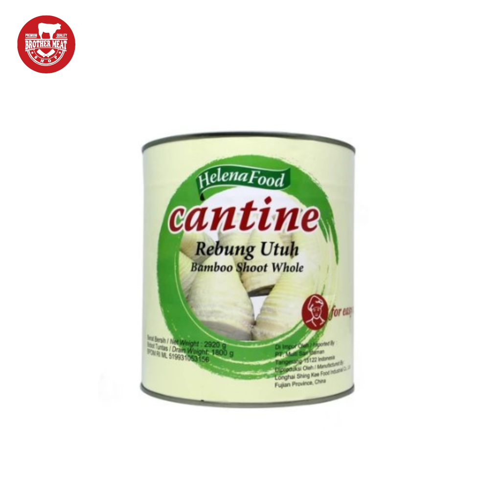 

Cantine Bamboo Shoot Whole / Rebung Utuh 2.920gr, Brothermeatshop