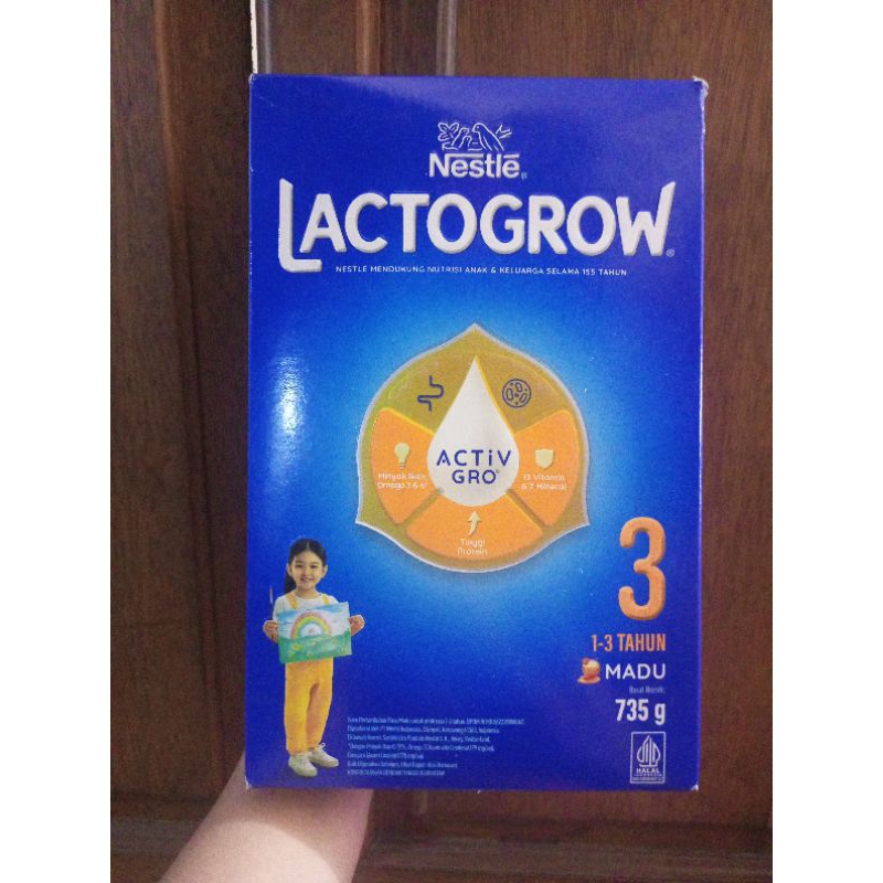 

LACTOGROW 3 MADU 735GR