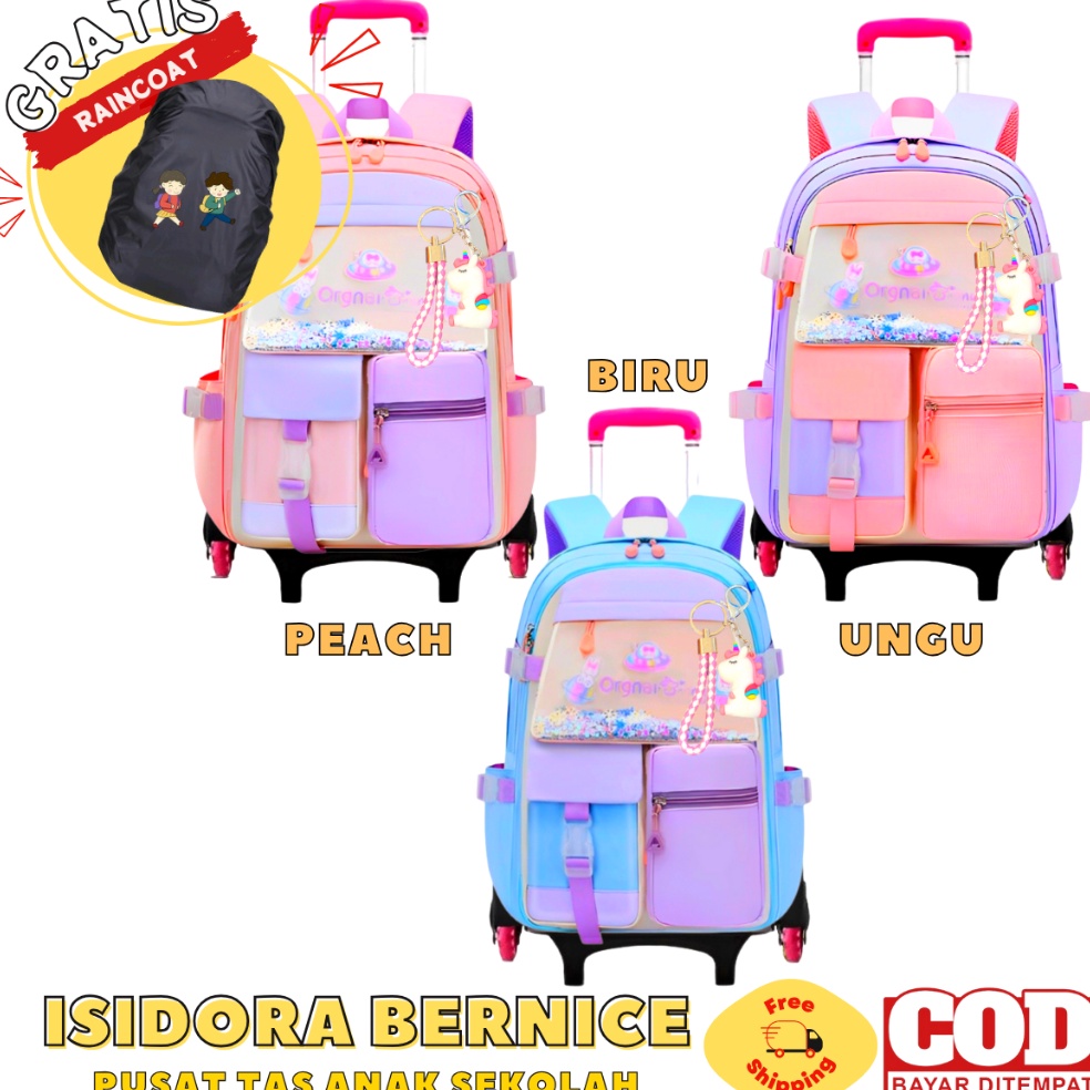 Bagus Banget DTA Trolley Tas Koper Anak Perempuan Remaja Model Terbaru