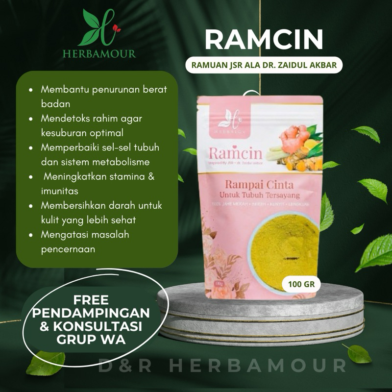 

RAMCIN JSR ALA dr. ZAIDUL AKBAR KUNYIT JAHE LENGKUAS SEREH 100GR