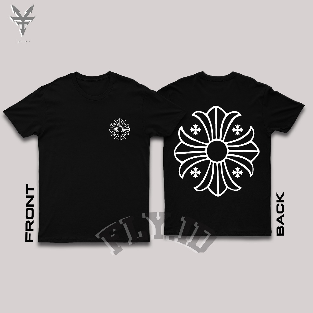 T-shirt Kaos Chrome Hearts New Series Unisex