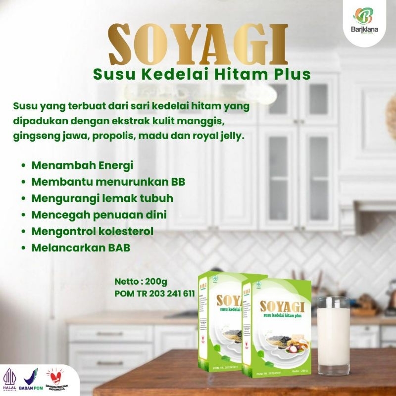 

Soyagi Susu Kedelai Hitam Plus