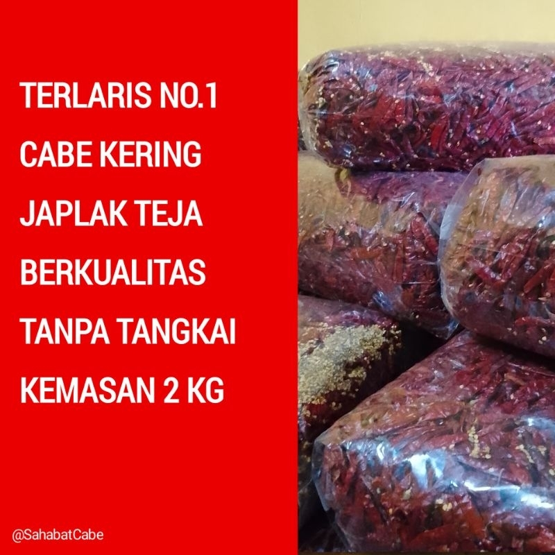 

TERLARISS CABE KERING KEMASAN 2 KG