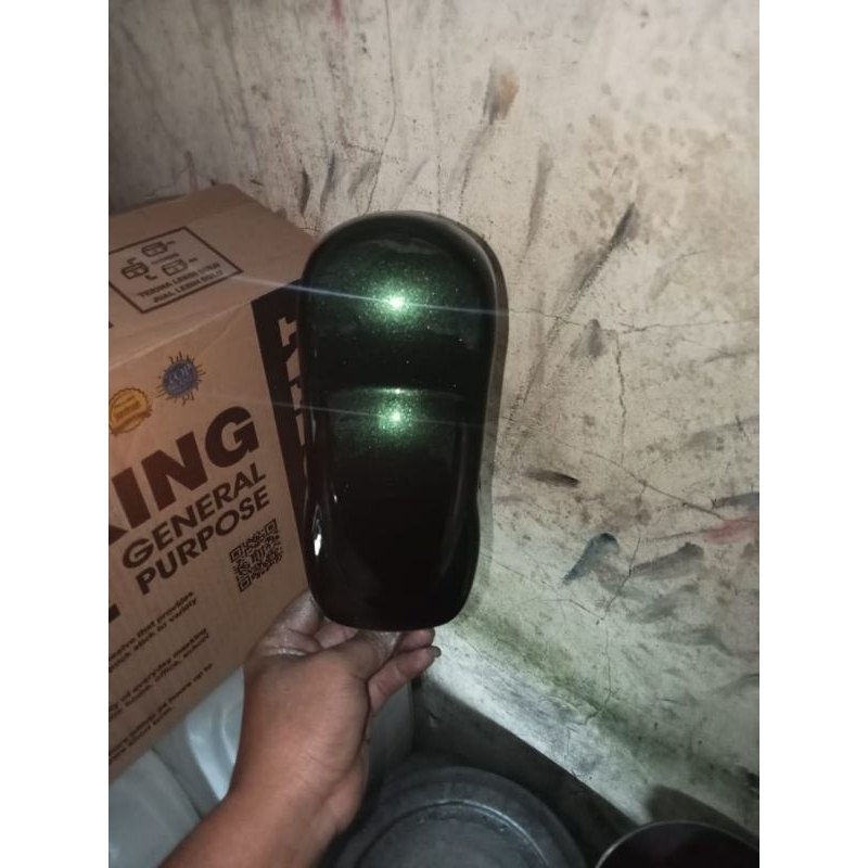 Cat Hitam Lembayung Green PU/Cat Hitam Metalik Hijau PU Polyuretane