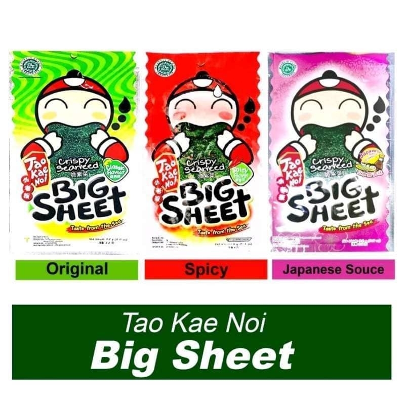 

Taokaenoi Big Sheet 3.2gr isi 12 pcs Promo!!