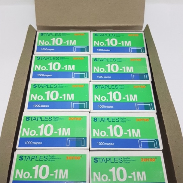 

LARIS ABIEZZ Isi Staples Kecil No 1Refill Steples StaplerIsi Hekter 1KOTAK2pak kecil