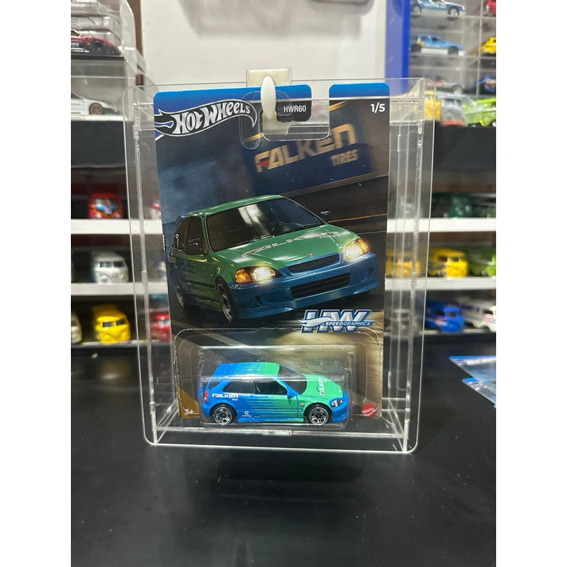 HOT WHEELS CIVIC FALKEN TYPE R