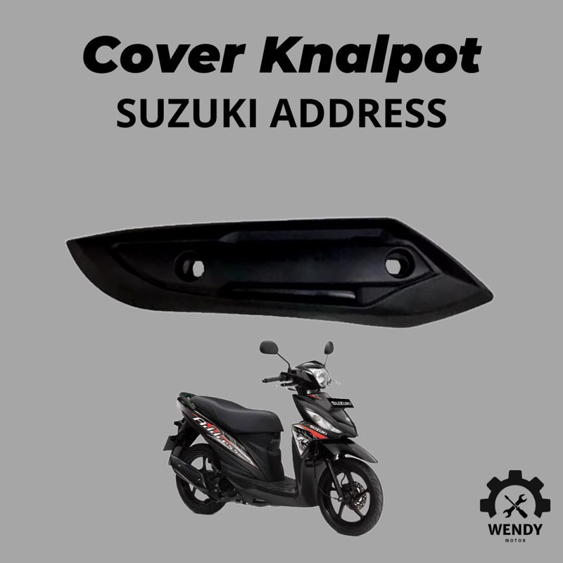 TUTUP KNALPOT | COVER KNALPOT SUZUKI ADDRESS SUZUKI NEX