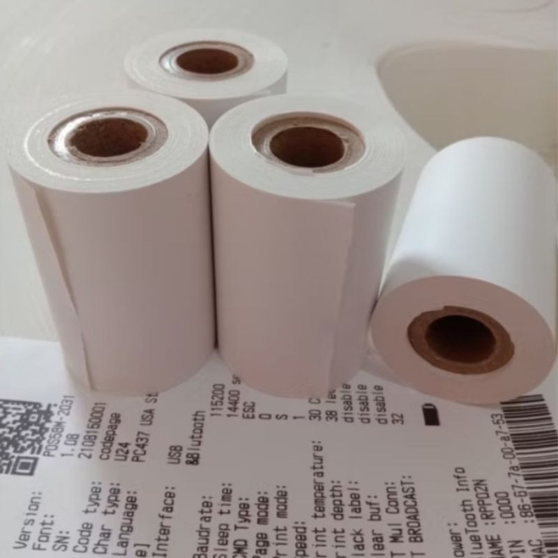 

kertas kasir termurah struk thermal rol 58x48 struk kasir PPOB printer bluetooth