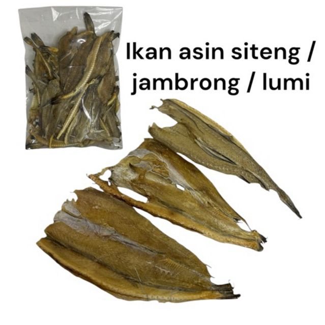 

Ikan Siteng / siteng belah / lumi-lumi Medan