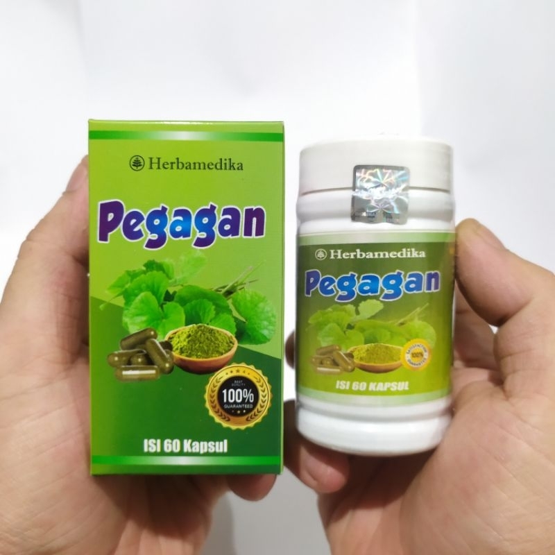 kapsul Pegagan Herbamedika isi 60 kapsul