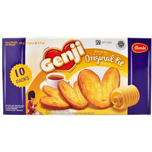

Monde Genji Pie Original Box 85g (ISI 10 PACK @ 8.5G)