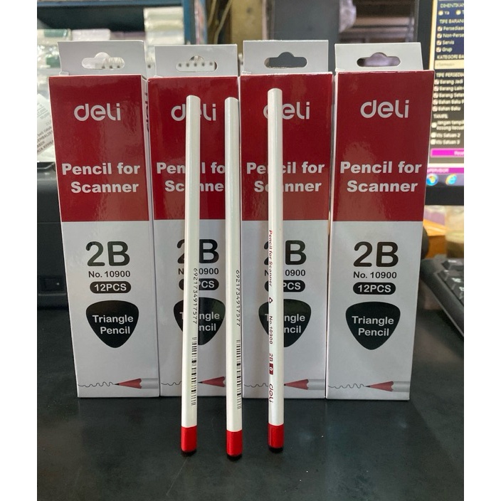 

SERBU HARGA MJURAH Pensil Kayu Pencil Deli No19 Triangle Segitiga 12 Pcs Original