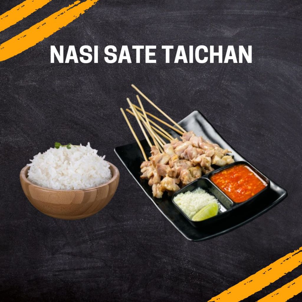 

SATE ACIN TAICHAN NASI PUTIH