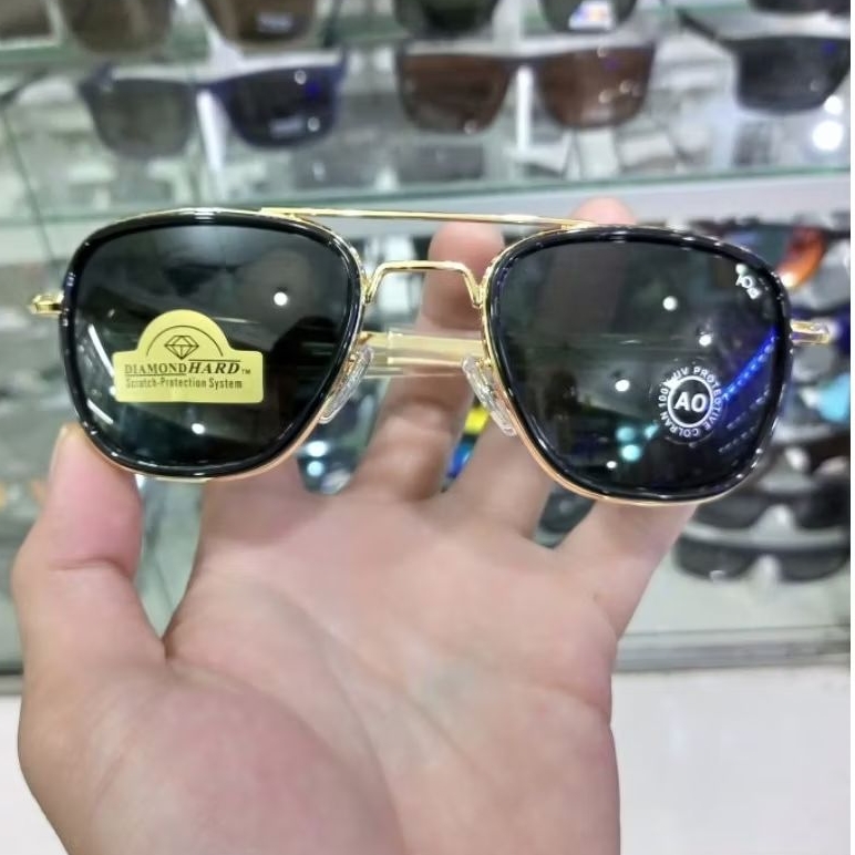 kacamata hitam pria AO American optical 54-20 AO/USA