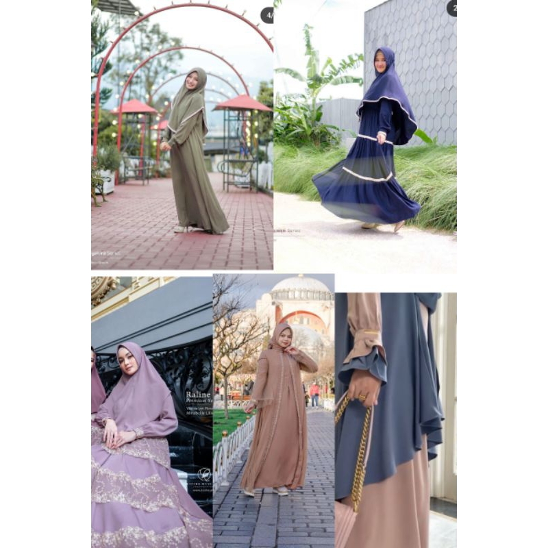 Promo Preloved dress kiciks muslimah M