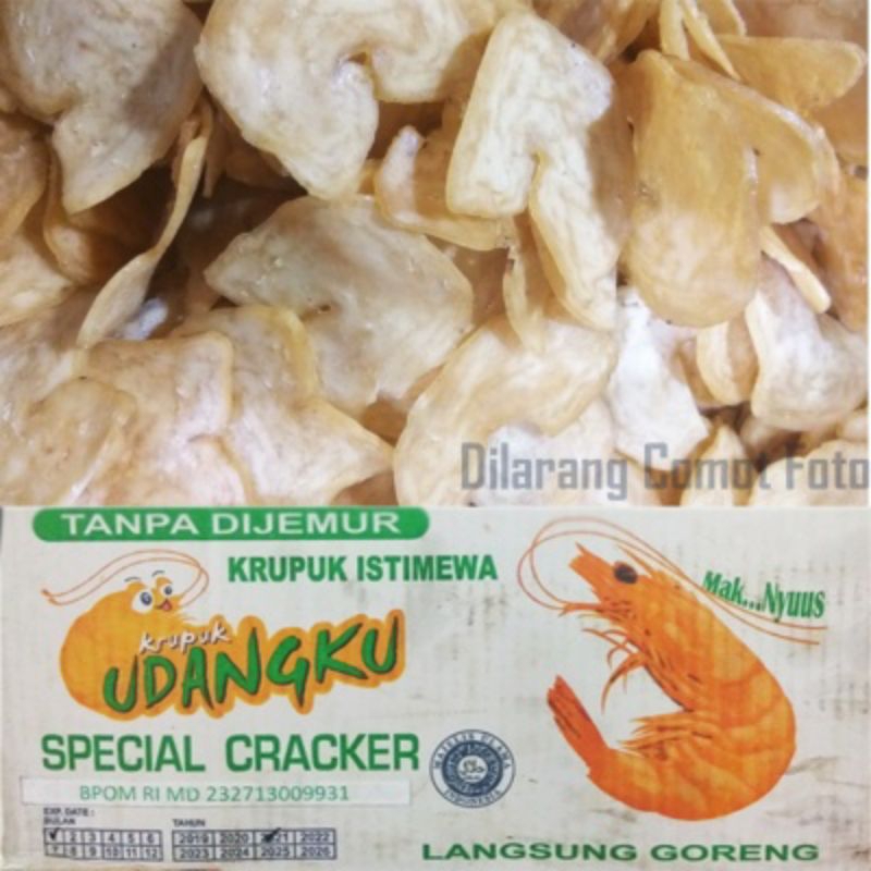 

kerupuk udangku special cracker 1 kg by wiendalove