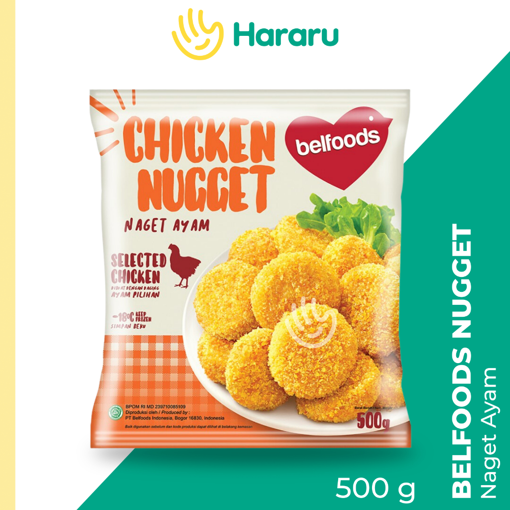 

Belfoods Favorite Chicken Nugget | Naget Ayam 500 Gram