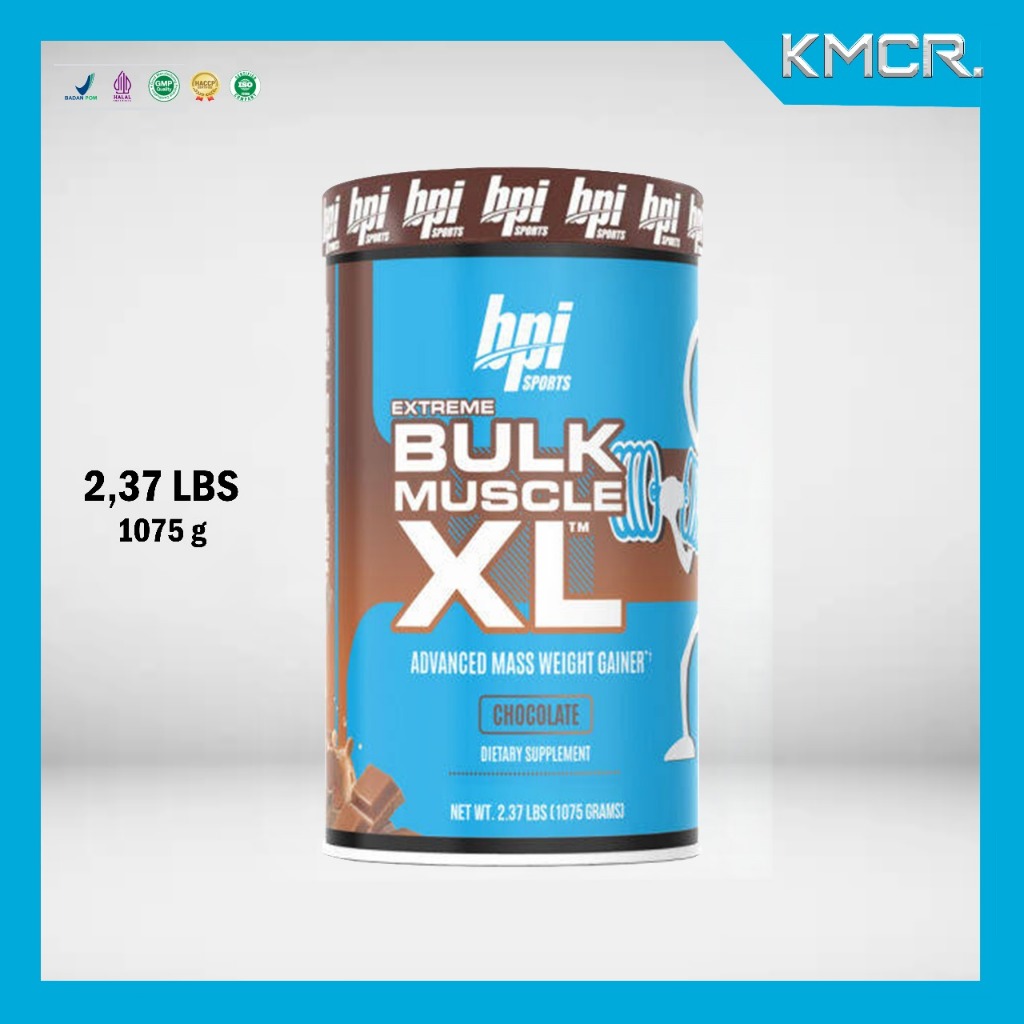 BPI Sports Extreme Bulk Muscle XL 2 Lbs Weight Mass Gainer - KMCR NEXTLEVEL