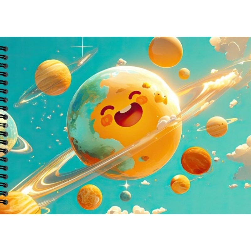 

BUKU GAMBAR PREMIUM A4 RING BUKU SKETSA PREMIUM A4 RING - PLANET EDITION