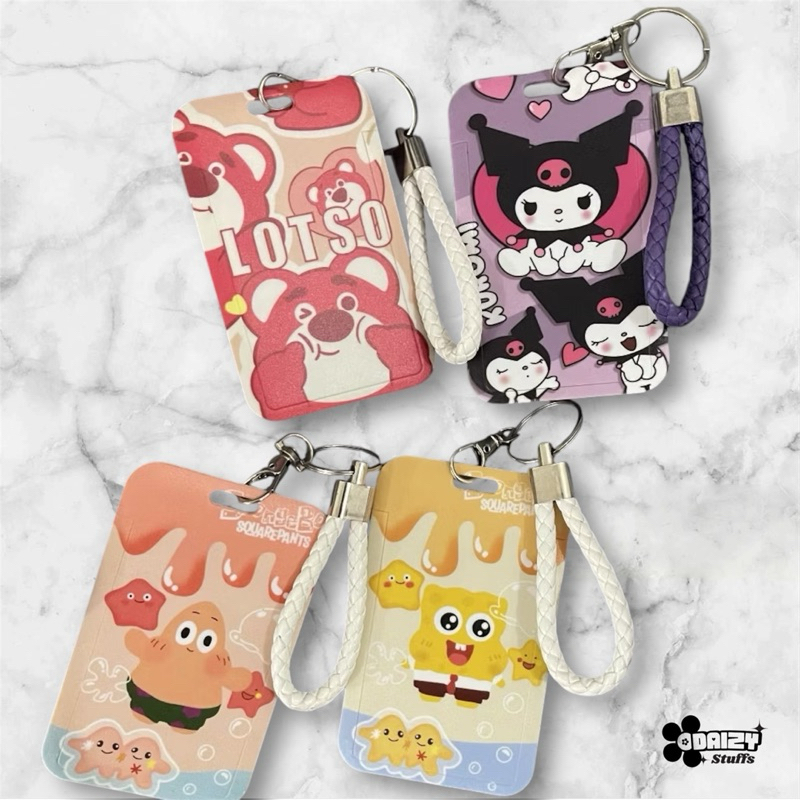 

CARD HOLDER MOTIF CUTE ID KARTU PC LUCU TEMPAT PHOTOCARD KUROMI LOTSO