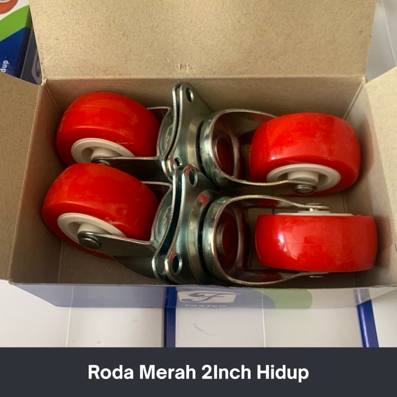 Roda 2inch Hidup Roda Caster 1set