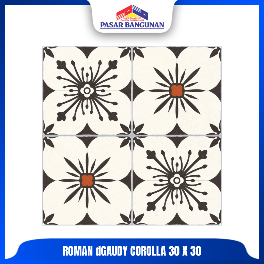 Roman Granit dGaudy Corolla 30x30