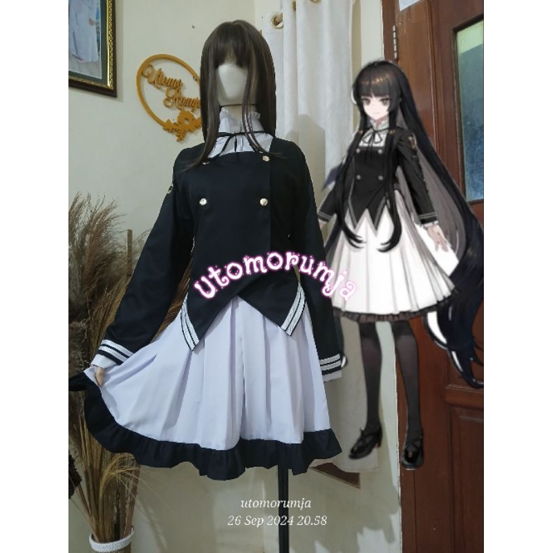 utomorumja kostum cosplay Arknights - Arturia/virtuosa childhood vers.