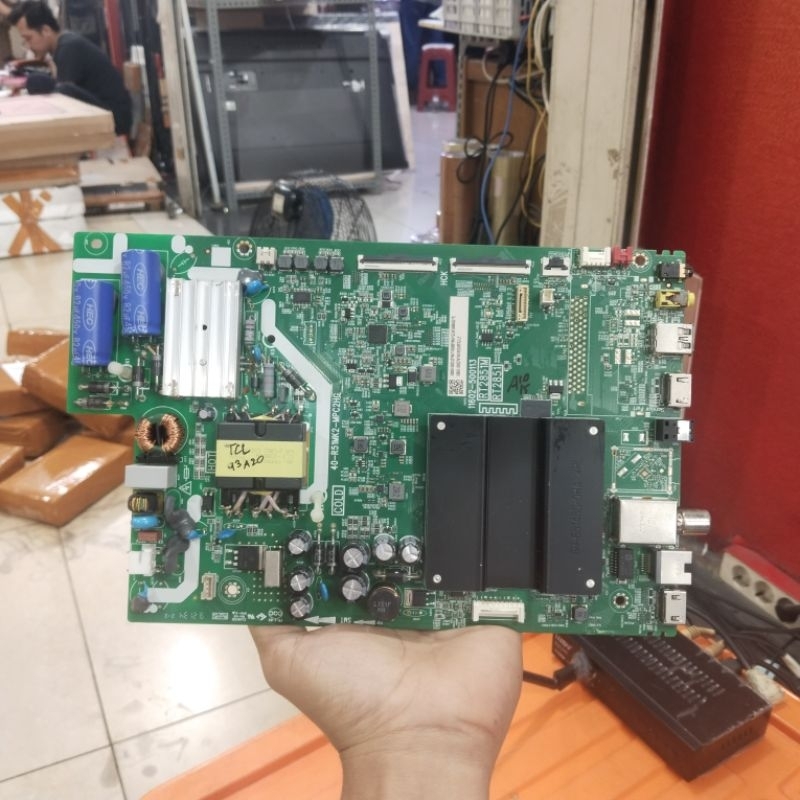 mb tcl 43a20 - 43a20 mainboard mesin tv led