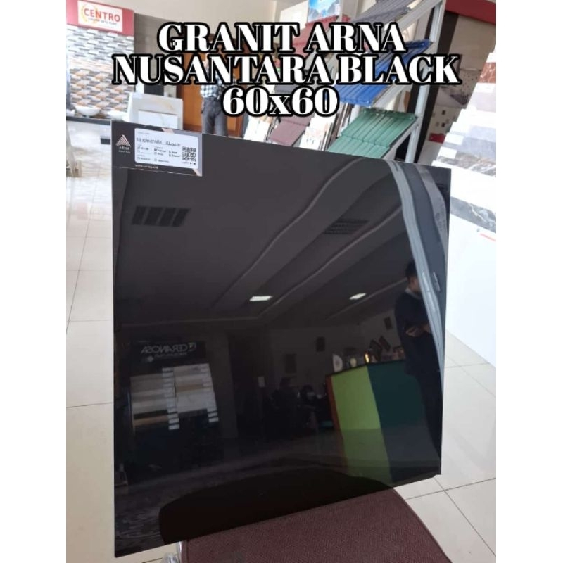 Granit Licin Arna Nusantara Black Ukuran 6060