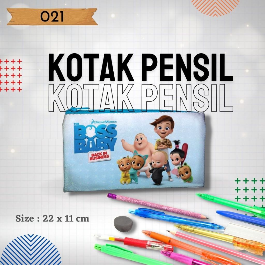 

Tempat Pensil karakter, Tempat Pensil Karakter SuperCover, Termurah dan Original 21 - 40 Lucu dan Awet