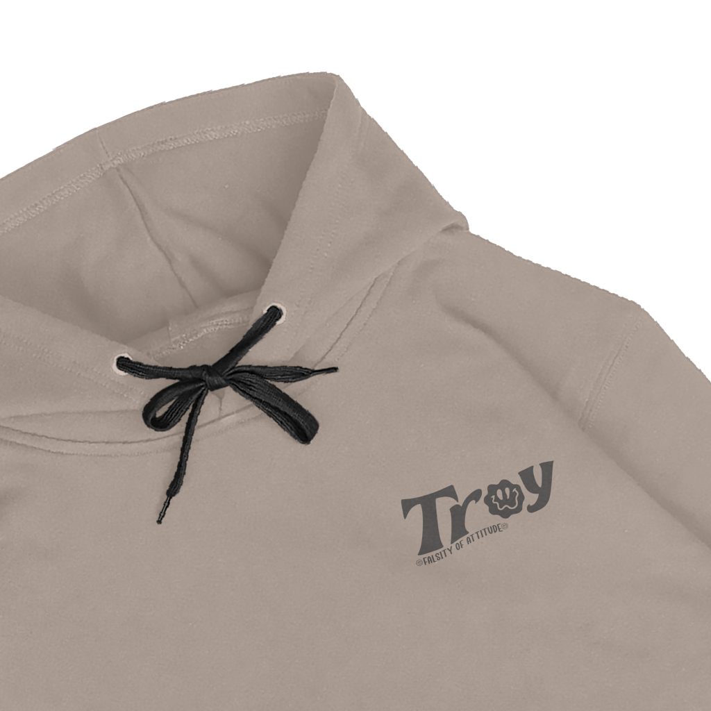 Troy Company Hoodie Brown Latte Stay Wild - Hoodie Pria Latte KH 2727