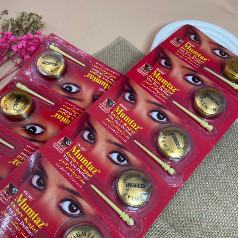 Celak Mata Khojati Mumtaz delux Kajal Eye Liner/Mur Bayi/Celak Mangkuk