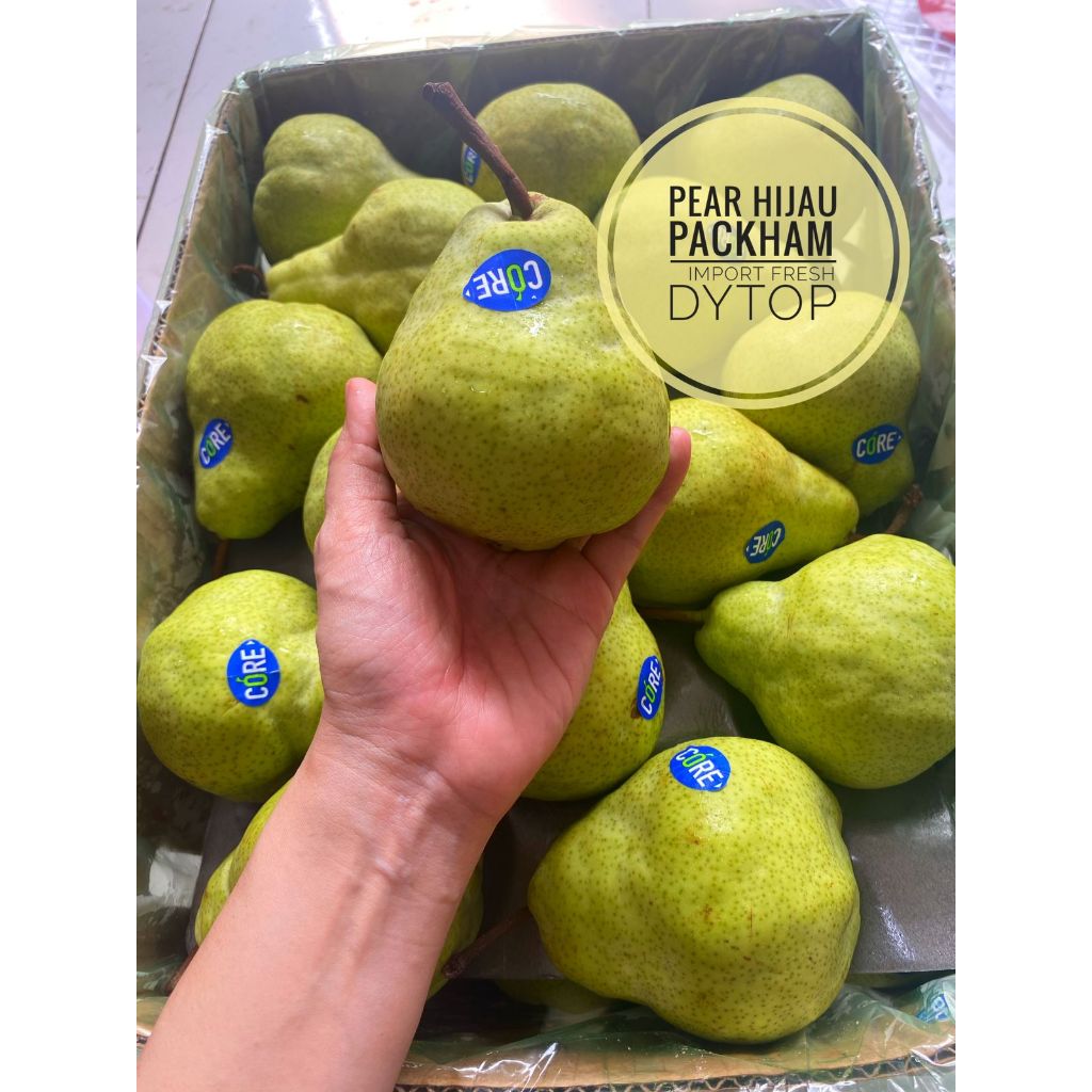 

Buah Pear Packham Pear Hijau Import Fresh Segar Manis - Per Dus