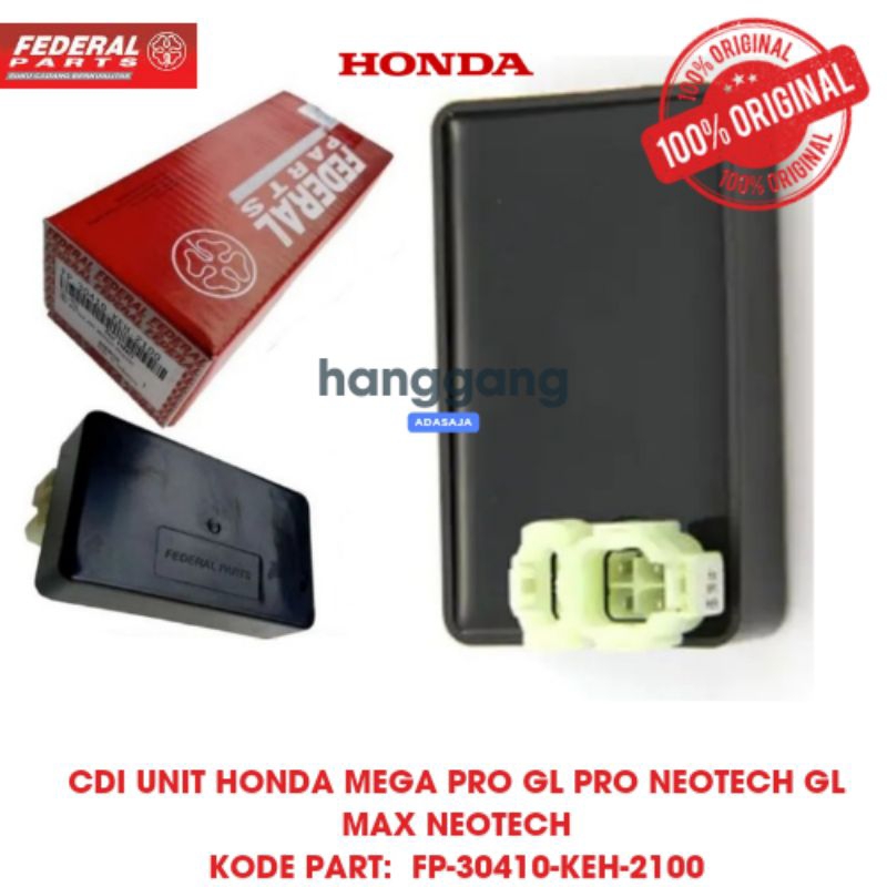 Cdi Motor Mega Pro GL Pro GL Max Neotech Ori Federal KEH