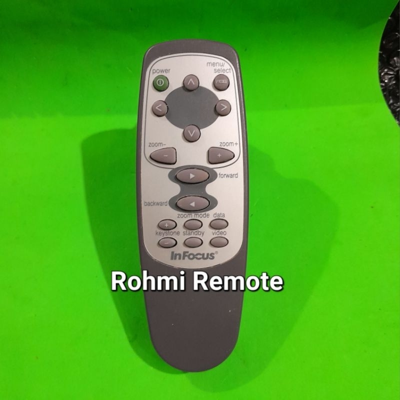 REMOTE REMOT PROYEKTOR PROJECTOR INFOCUS LP530 DLP ORIGINAL ASLI