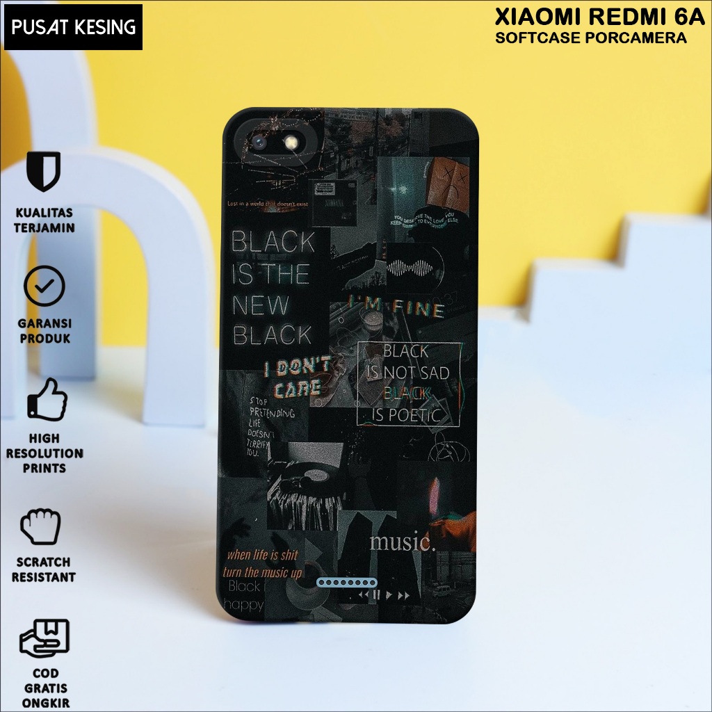CASE XIAOMI REDMI 6A - Casing Hp Xiaomi Redmi 6A Motif AESTHETIC - Case Hp Xiaomi Redmi 6A - Casing 