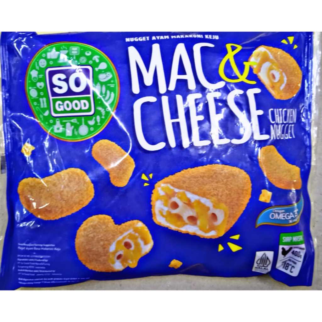 

So Good Mac & Cheese Nugget 400 gram