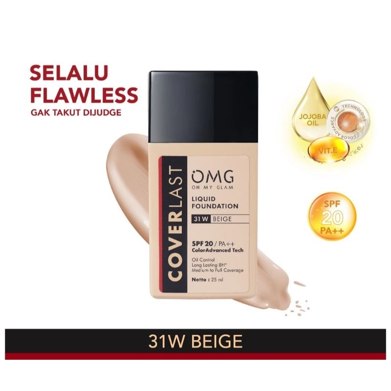 OMG Coverlast liquid foundation 31W Beige