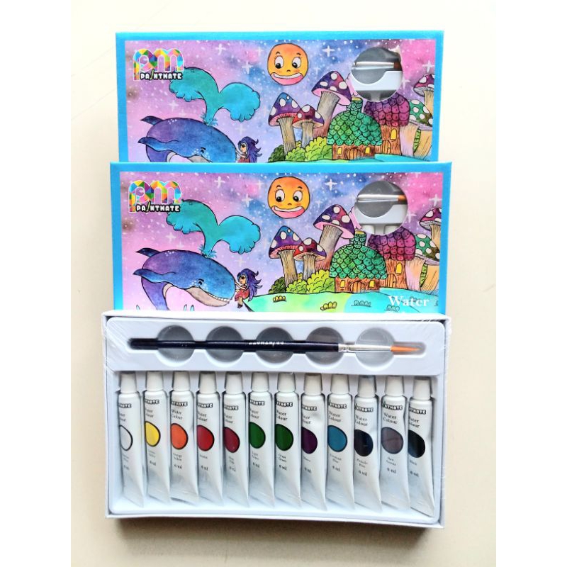 

RB Cat Air Water Colors NDM 6ml 12 Warna ( Set) [ Original ]