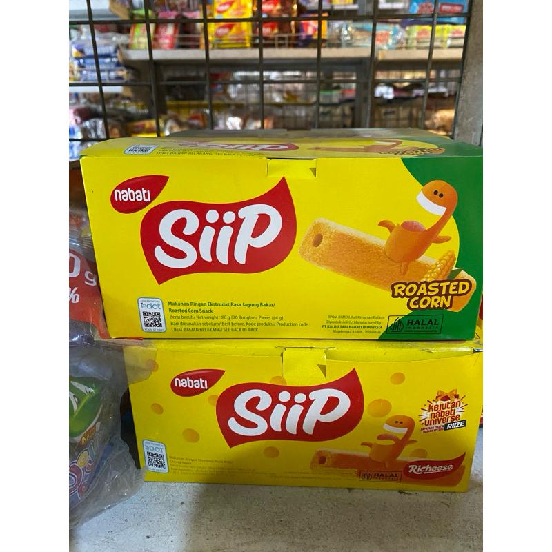 

Siip Snack Rasa Jagung Panggang Box Termurah isi 20