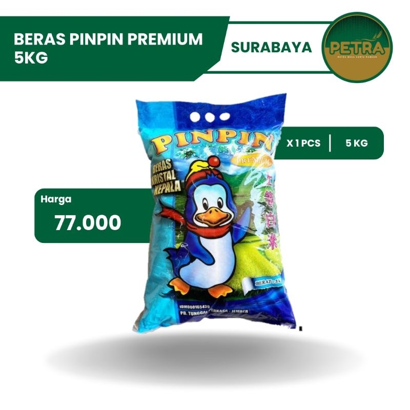 

Beras Putih Pinpin Premium 5KG